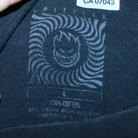 Spitfire Bundle T Shirt's Black/Red/Grey Sz Large - Picture 6 of 7